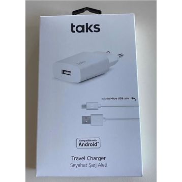 Taks 5TS01MB 1.5 AMP Micro Seyehat Şarj Aleti