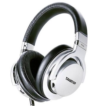 Takstar Pro 82 Profesyonel Stüdyo Monitör Headphones Pro-82 Ayarlanabilir Bas Gümüş Renk Kulaklık