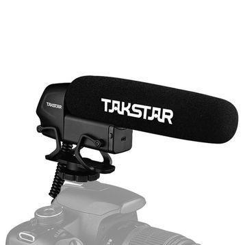 Takstar SGC-600 DSLR Kamera Fotoğraf Makina Uyumlu Profesyonel Muhabir Sunucu Spiker Röportaj Video Mikrofon