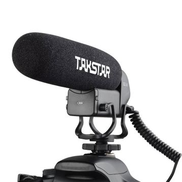 Takstar SGC-600 DSLR Kamera Fotoğraf Makina Uyumlu Profesyonel Muhabir Sunucu Spiker Röportaj Video Mikrofon