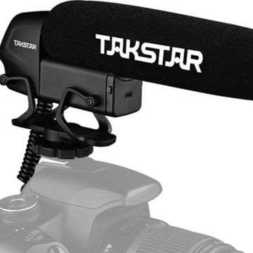 Takstar SGC-600 DSLR Kamera Fotoğraf Makina Uyumlu Profesyonel Muhabir Sunucu Spiker Röportaj Video Mikrofon