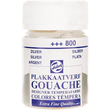 Talens 2780 Silver Metalik 800 16 ml Guaj Boya