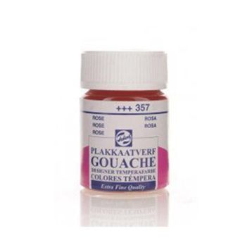 Talens 357 Rose 16 ml Cam Şişe Guaj Boya