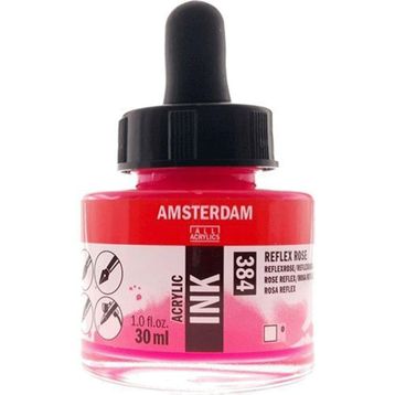 Talens 384 Reflex Rose 16 ml Cam Şişe Guaj Boya