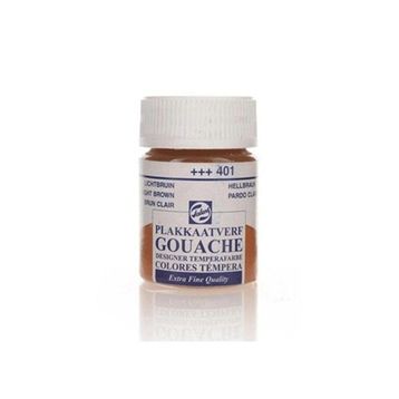 Talens 401 Light Brown 16 ml Cam Şişe Guaj Boya