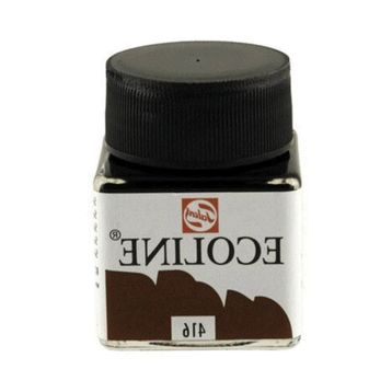 Talens 416 Sepia 16 ml Cam Şişe Guaj Boya