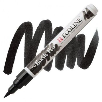 Talens 5681260 Ecoline Black 700 Brush Pen