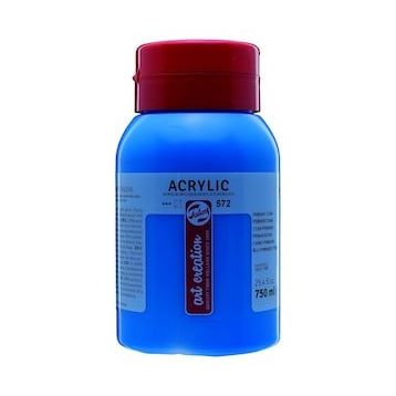 Talens 572 Primary Cyan 750 ml Akrilik Boya