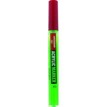 Talens 672 Reflex Green 16 ml Cam Şişe Guaj Boya