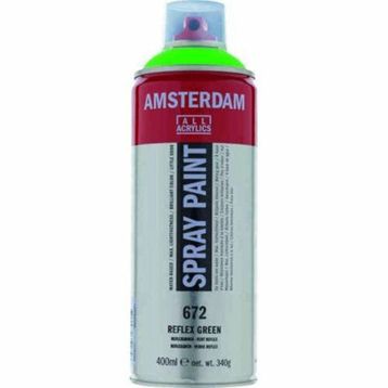 Talens 672 Reflex Green 16 ml Cam Şişe Guaj Boya