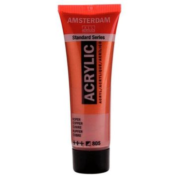 Talens 805 Copper 16 ml Cam Şişe Guaj Boya