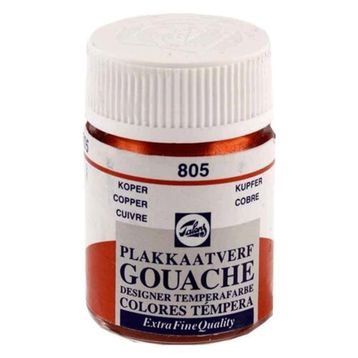 Talens 805 Copper 16 ml Cam Şişe Guaj Boya