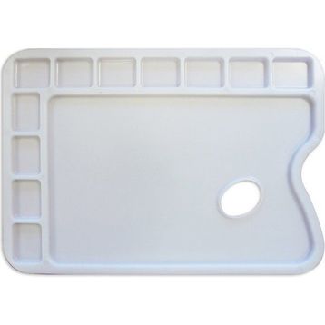 Talens 90612540 34x24 Dikdörtgen Plastik Palet