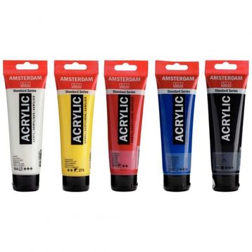 Talens Amsterdam 5x120 ml Akrilik Boya Seti
