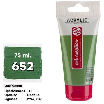 Talens Art Creation 75 ml Leaf Green 652 Akrilik Boya