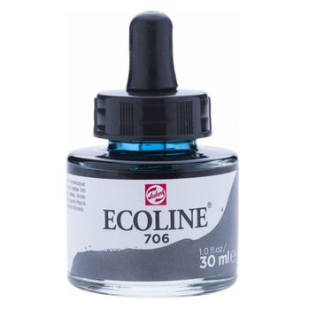 Talens Deep Grey 30 ml Sulu Boya