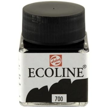 Talens Ecoline 30 ml 700 Black Sıvı Sulu Boya