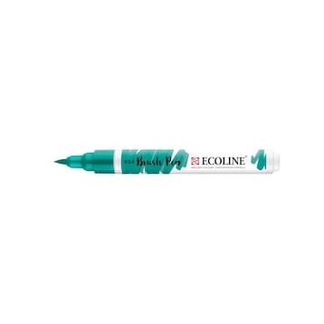 Talens Ecoline Brush Pen 654 Fir Green Fırça Uçlu Çizim Kalemi