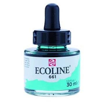 Talens Ecoline Sıvı 30 ml Turquoise Green 661 Sulu Boya