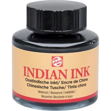 Talens Indian Ink Siyah 30 ml Çini Mürekkebi