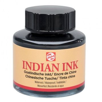 Talens Indian Ink Siyah 30 ml Çini Mürekkebi