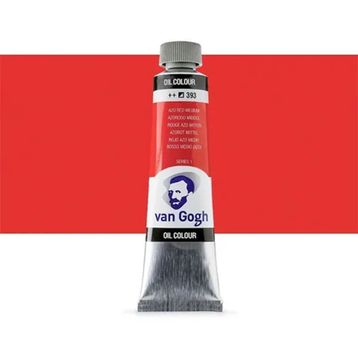 Talens No 393 Seri 1 Azo Red Medium 40 ml Yağlı Boya