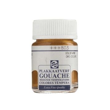 Talens No.803 16 ml Koyu Altın Rengi Guaj Boya