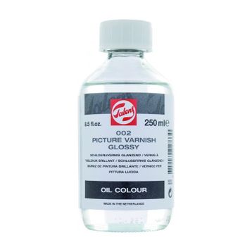 Talens Picture Varnish Glossy Parlak Resim Verniği 250 ml Yağlı Boya