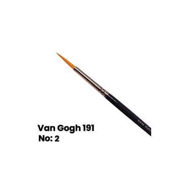 Talens Van Gogh 191 Seri Yuvarlak Uçlu No: 2 Sulu Boya Fırçası