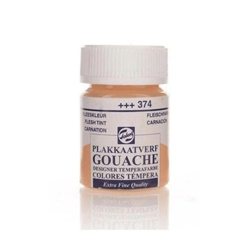 Talens374 Flesh Tint 16 ml Cam Şişe Guaj Boya