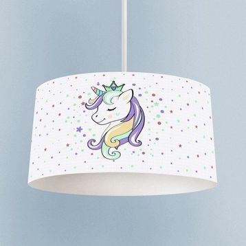 Talia Home TLAV-083 1'li Çocuk Bebek Odası Unicorn Sarkıt Avize