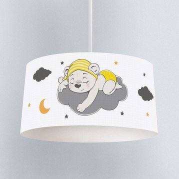 Talia Home TLAV-084 Ayıcıklı Renkli Çocuk Odası Sarkıt Avize