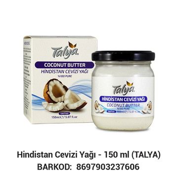 Talya 150 ml Katı Hindistan Cevizi Yağı