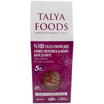 Talya Foods 200 gr Filizlendirilmiş Kırmızı Mercimek Nohut Arpa Şehriye