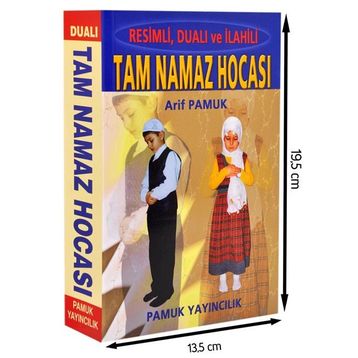 TAM NAMAZ HOCASI (NAMAZ-001) (RESIMLI,DUALI VE İLAHİLİ ) - ARIF PAMUK