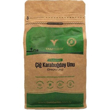 Tam Tarım 1 kg Glutensiz Çiğ Karabuğday Unu
