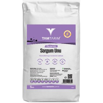 Tam Tarım Glutensiz 5 kg Sorgum Unu