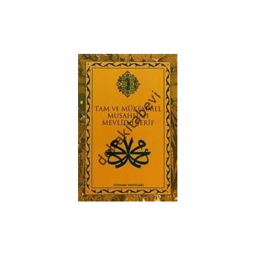 Tam ve Mükemmel Musahhah Mevlid- i Şerif - Süleyman Çelebi