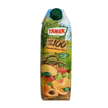 Tamek 1 lt %100 Karışık Meyve Suyu