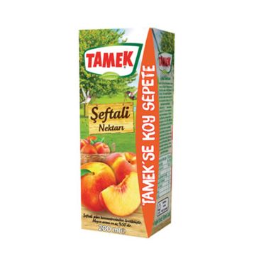 Tamek 200 ml Şeftali Nektarı