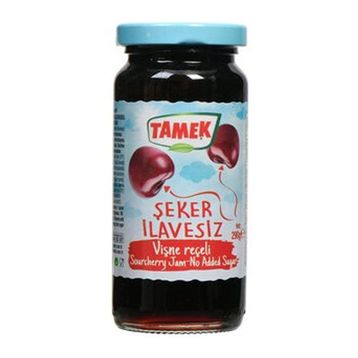 Tamek 290 gr Şeker İlavesiz Vişne Reçeli