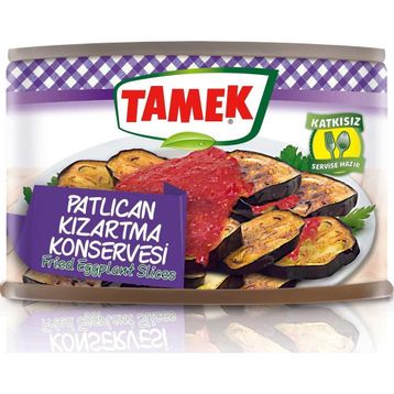 Tamek 380 gr Kızartma Patlıcan Konservesi