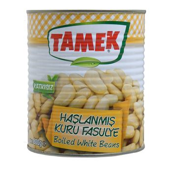 Tamek 800 gr Haşlanmış Kuru Fasulye
