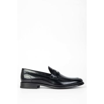 Tamer Tanca 1016 70508 Erkek Deri Siyah Açma Ayakkabı