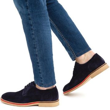 Tamer Tanca 383 5194 SK22/23 Lacivert Erkek Süet Casual Ayakkabı