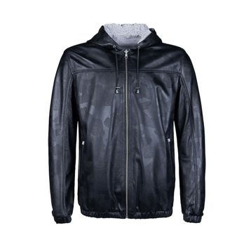 Tamer Tanca 571 SMR-1005 Siyah Erkek Deri Mont