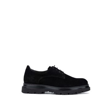 Tamer Tanca 698 1153-2 Erkek Deri Siyah Süet Casual Ayakkabı