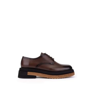 Tamer Tanca 771 65442 Erkek Hakiki Deri Kahverengi Klasik Ayakkabı