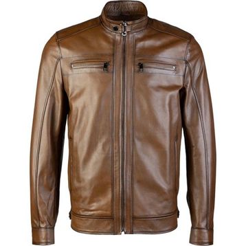 Tamer Tanca 974 TT-01 Metalik Deri Erkek Mont