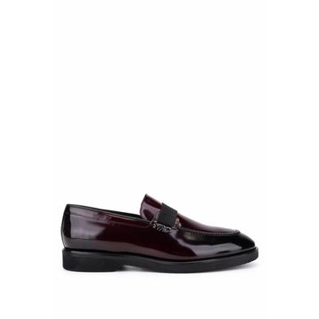 Tamer Tanca 987 402 Erkek Hakiki Deri Bordo Casual Ayakkabı